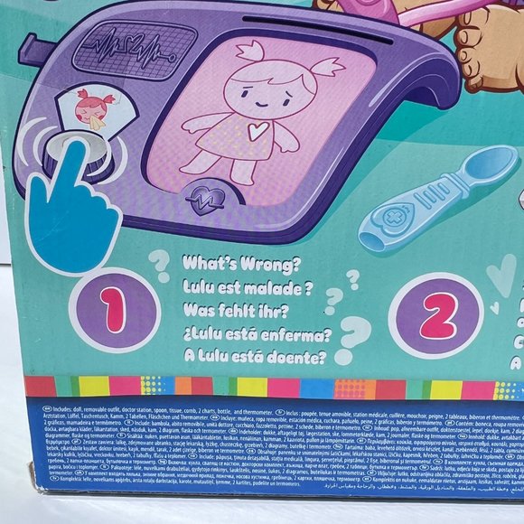 Baby Alive Lulu Achoo Doll 12” Interactive Play Toy with Lights Sounds Movements - Picture 11 of 15